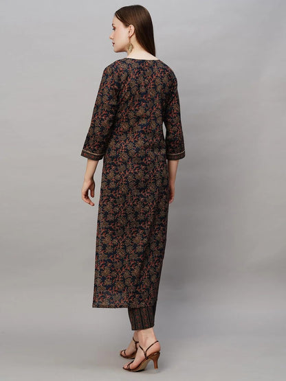 Wedani Cotton Digital Printed Kurta Set for Women
