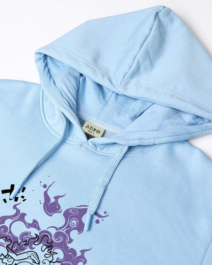 ADRO Hoodies for Men | Printed Hoodie for Men | Cotton Hoodie | Luffy Hoodie Gear 5 | Sweatshirt for Men | Anime Hoodie | H24-LU