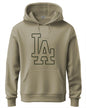 ADRO Mens Cotton Neck Hooded Sweatshirt (H24-LA-BE_Beige