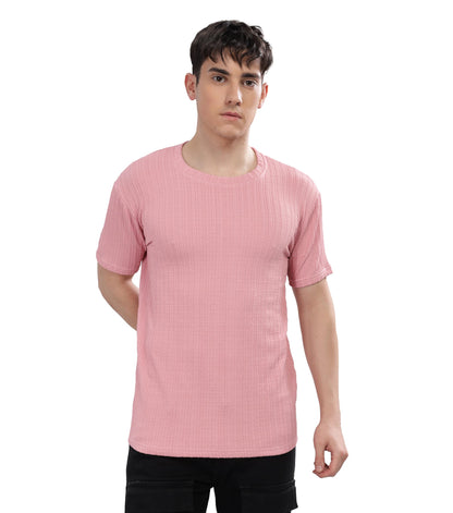 SHODOX Mens Polycotton Regular Fit Half Sleeve Solid Round Neck Tshirt for Men (Pack of 1)