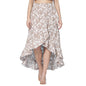 OOMPH! Long Skirts for Women Beige - msk004