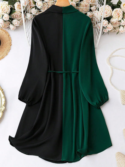 Om Sai Latest Creation Dresses For Women Colorblock One Piece Dress | Beach Wear Shirt Dress | WomenS Vacation Outfits | Wester