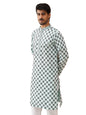 Jompers Mens Viscose Embroidered Kurta Pyjama Set
