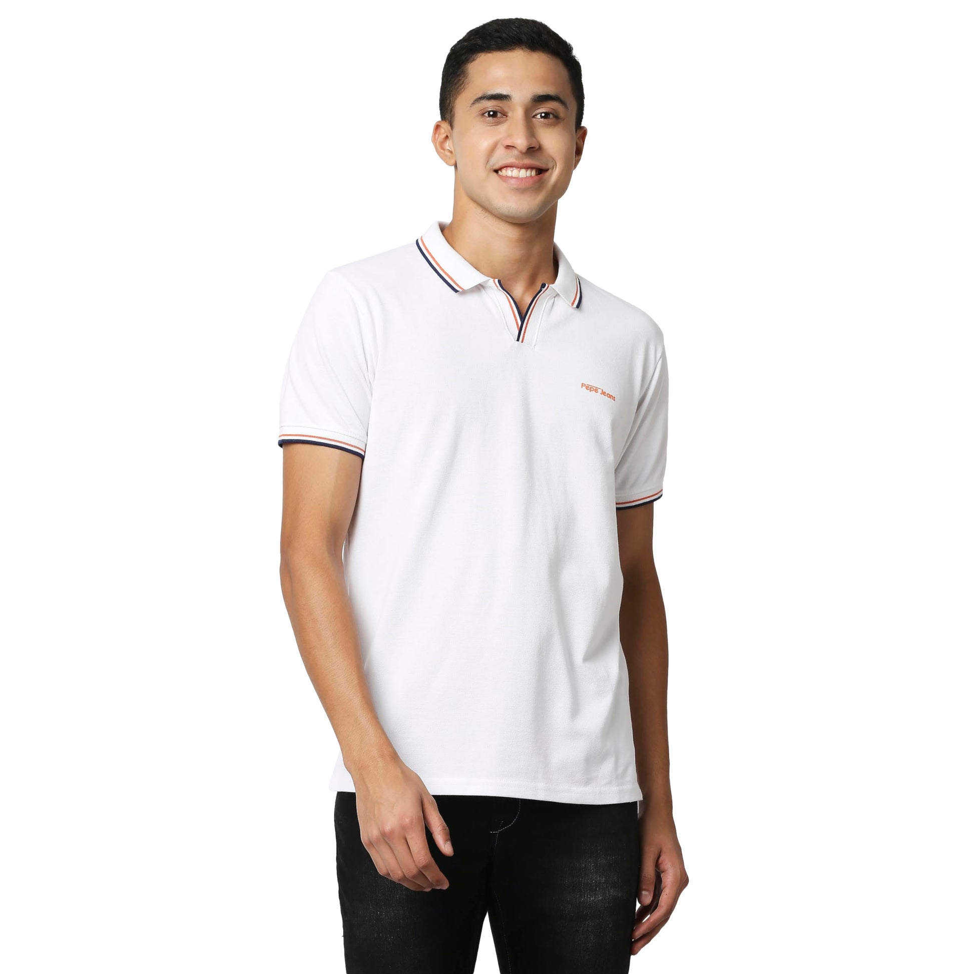 Pepe Jeans MenS Regular Fit T-Shirt (Pm542063800Xxl_White