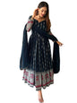 Fashion Basket WomenS Georgette Anarkali Dress