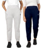 Kyda Kids Cotton Regular Fit Track Pants For Girls (Pack Of 2)