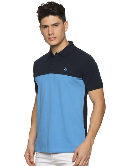 ADRO Men's Premium Polo T-Shirt (PN23-S6-NBSK-SK_SkyBlue)