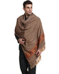 Weavers Villa Mens Acro Wool Blended Shawl - Handloom Woven Kullu Pattern - Stoles for Men - Gents Shawls - Soft & Warm Wrap -