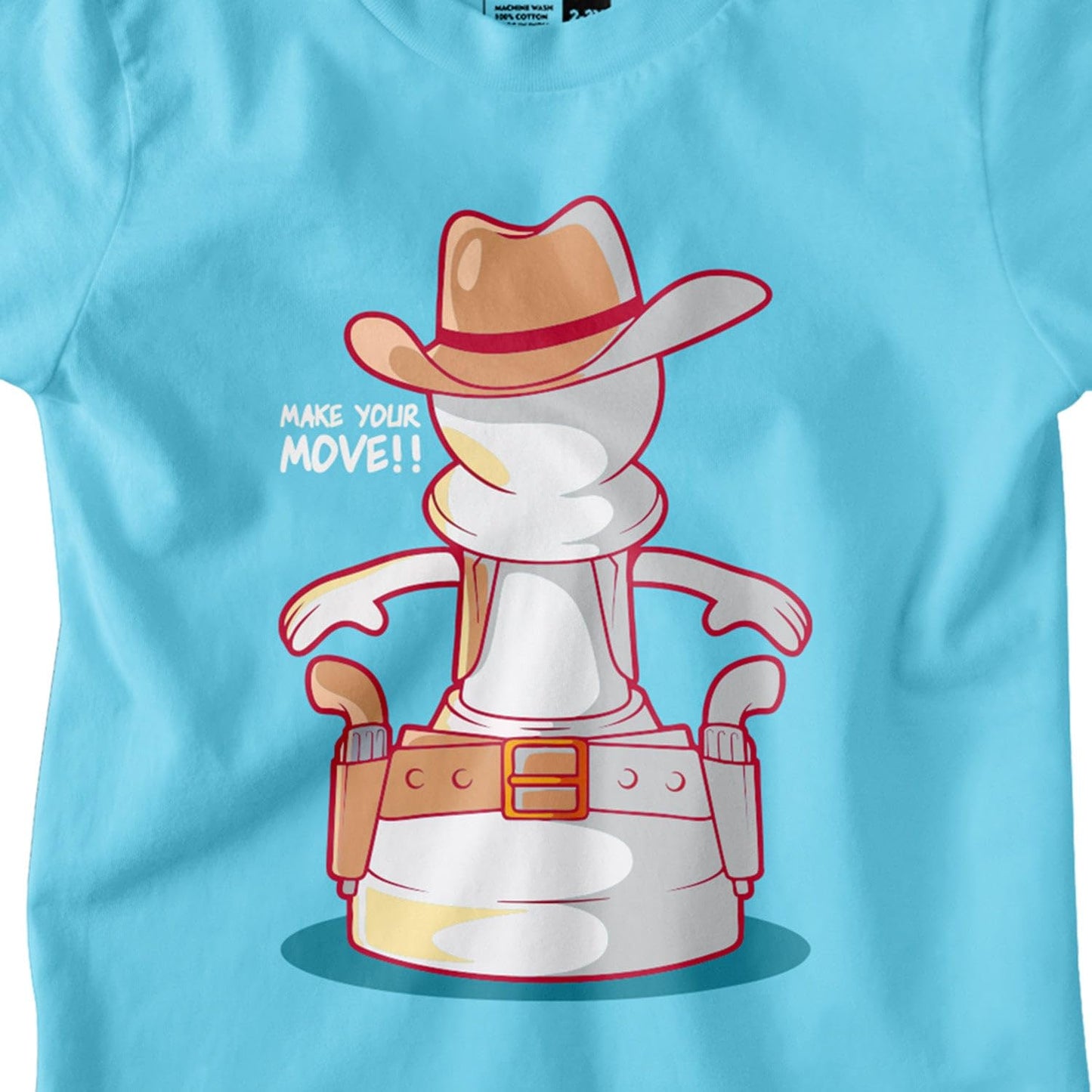 Bon Organik Boys Regular Fit T-Shirt (BON12166_Blue