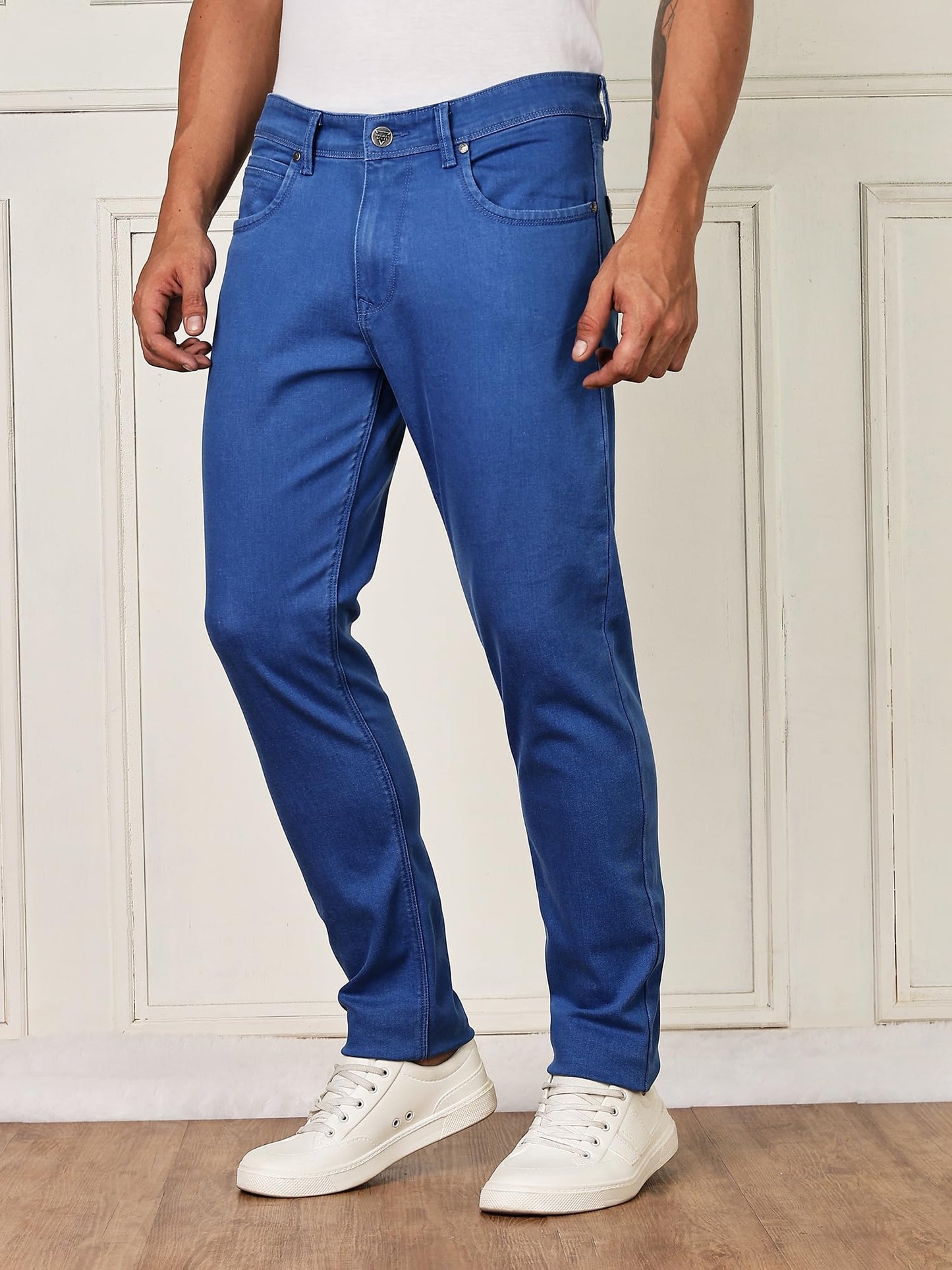Thomas Scott Mens Regular Jeans (TSJ344_Light Blue1
