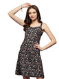 Oomph! WomenS Western & Fusion Wear Dresses For Women, Black - Md884