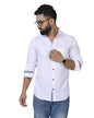 Pinkmint Mens Long Sleeve Button Down Shirt for Men Collared Casual Formal Soild Shirt