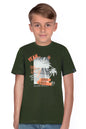 Allen Solly Boys Regular Fit Printed Graphic Casual Crew Neck T-Shirt