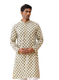 Jompers Mens Viscose Embroidered Kurta Pyjama Set