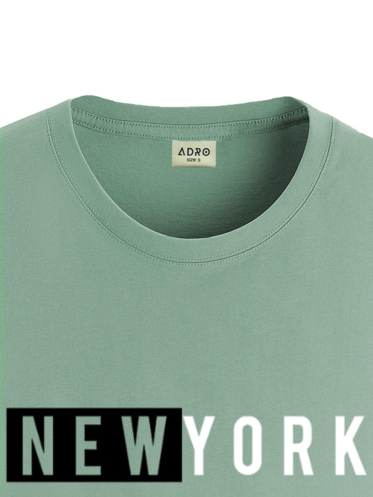 ADRO Tshirt for Men | Printed T Shirt for Men | 100% Cotton T-Shirt |Printed T Shirt | T-Shirts | RN24-NKY