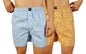 Thomas Scott Mens 100% Cotton Printed Boxer Shorts | Regular Fit | Soft & Breathable Innerwear | Pack of 2 | TSBPO2011_Multicol