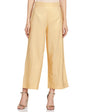 Aurelia WomenS Straight Fit Crepe Palazzo (20Fea60005-501758_Rich Gold_Xx-Large_ Rich Gold_2Xl)