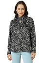 Allen Solly Women Regular Fit Printed Casual Full Sleeve Top