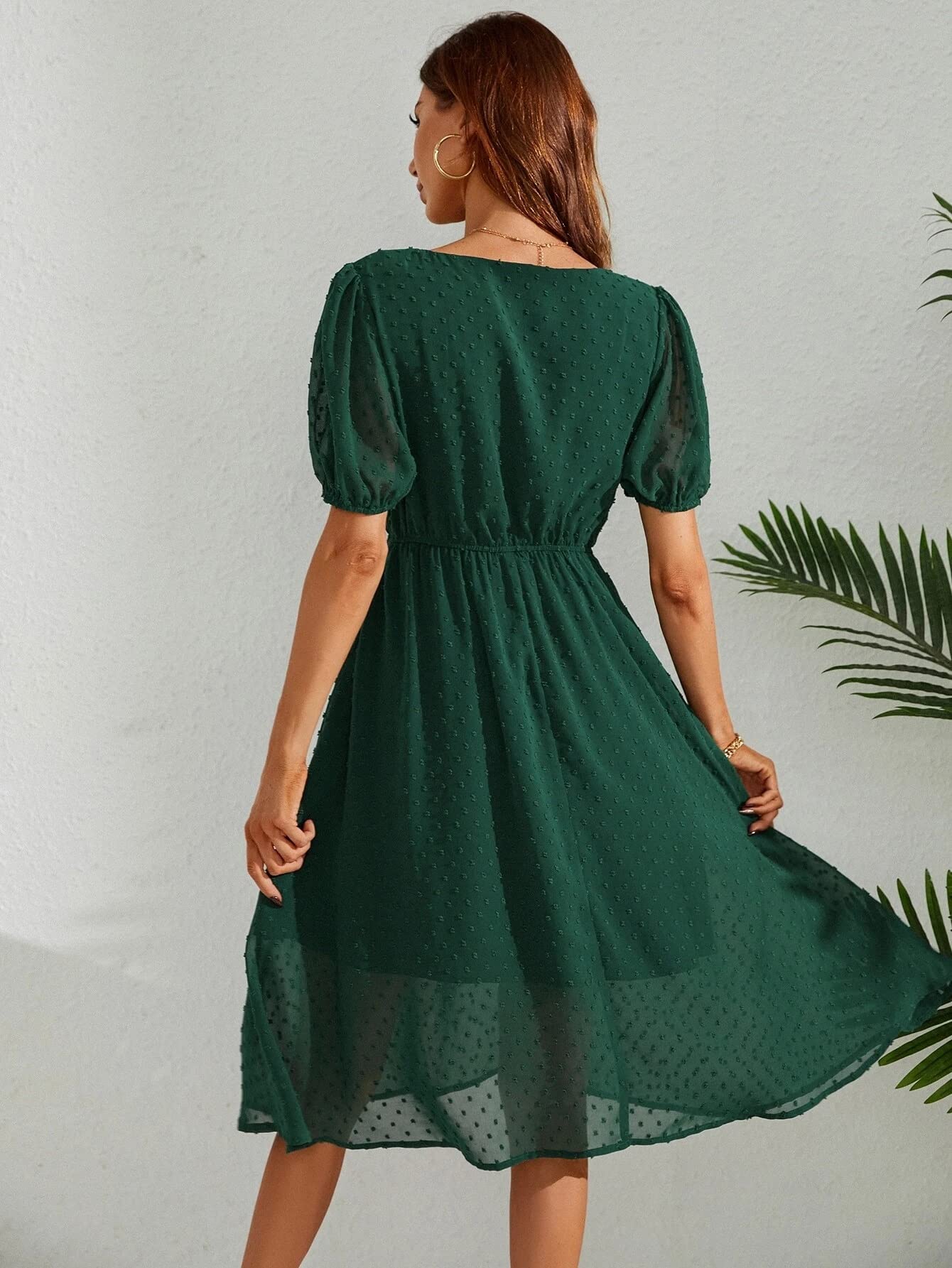 Tagas Women'S Georgette A-Line Standard Standard Length Dress (Op-3210-1)