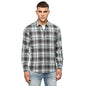 Pepe Jeans MenS Checkered Regular Fit Shirt (Pm308349 Blue And Grey