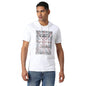 Pepe Jeans MenS Graphic Regular Fit T-Shirt (Pm508995800M_White