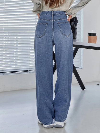 KOTTY Womens High Rise Cotton Lycra Regular Fit Solid Jeans