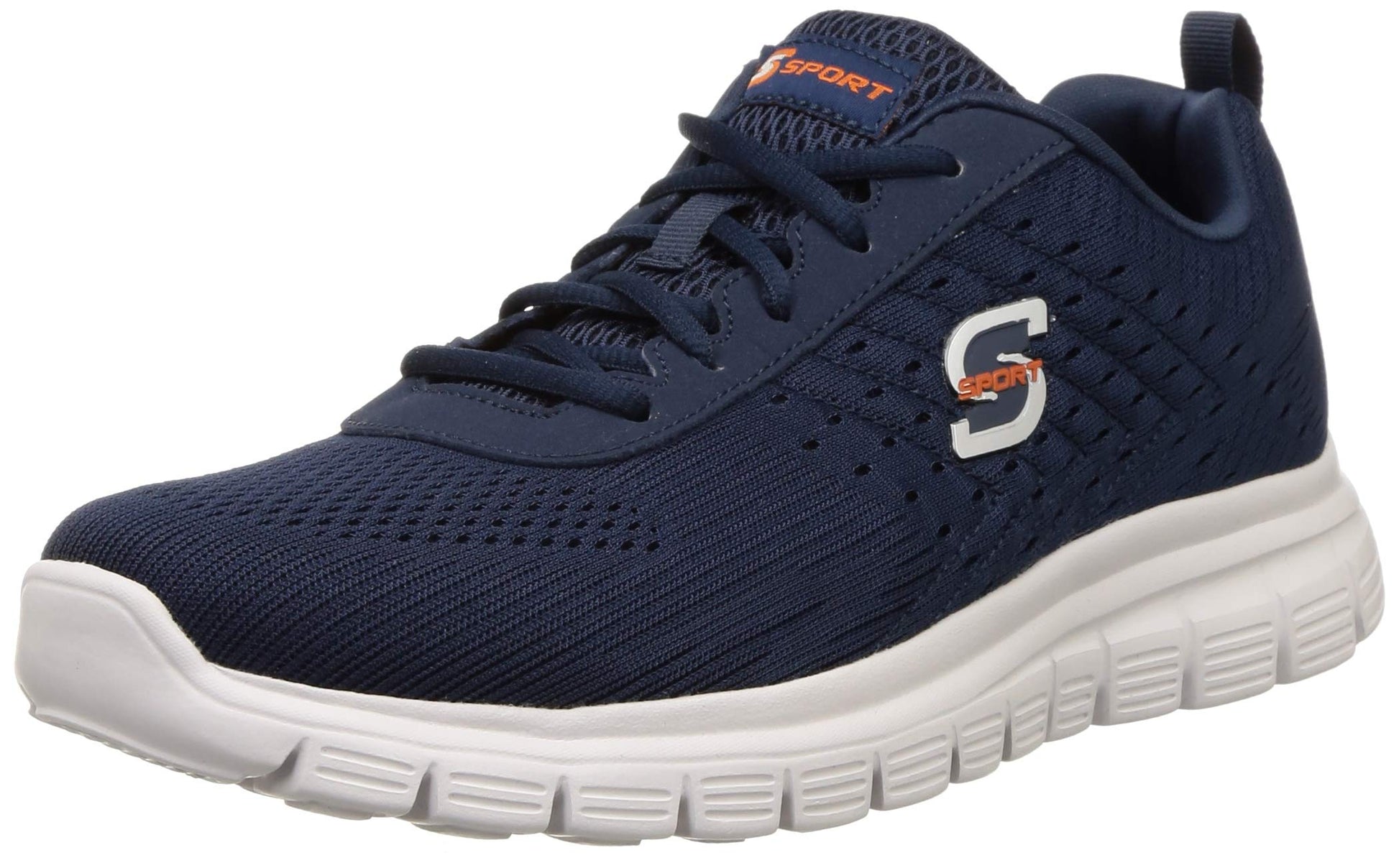 Skechers Men Engineered Knit Lace Up Casual Shoes