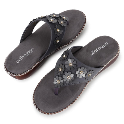 Ortho Joy Doctor Fancy Footwear For Women || Orthopedic WomenS Fancy Slipper/Sandal For Women