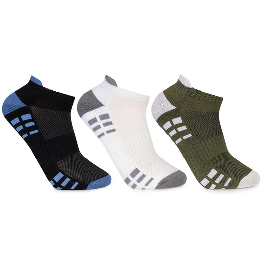 Bonjour Performance Sports Secret Bamboo Socks for Men (Color-Assorted)