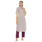 Tissu Women's Cotton Multicolored Printed Kurta 2109_Multicolored