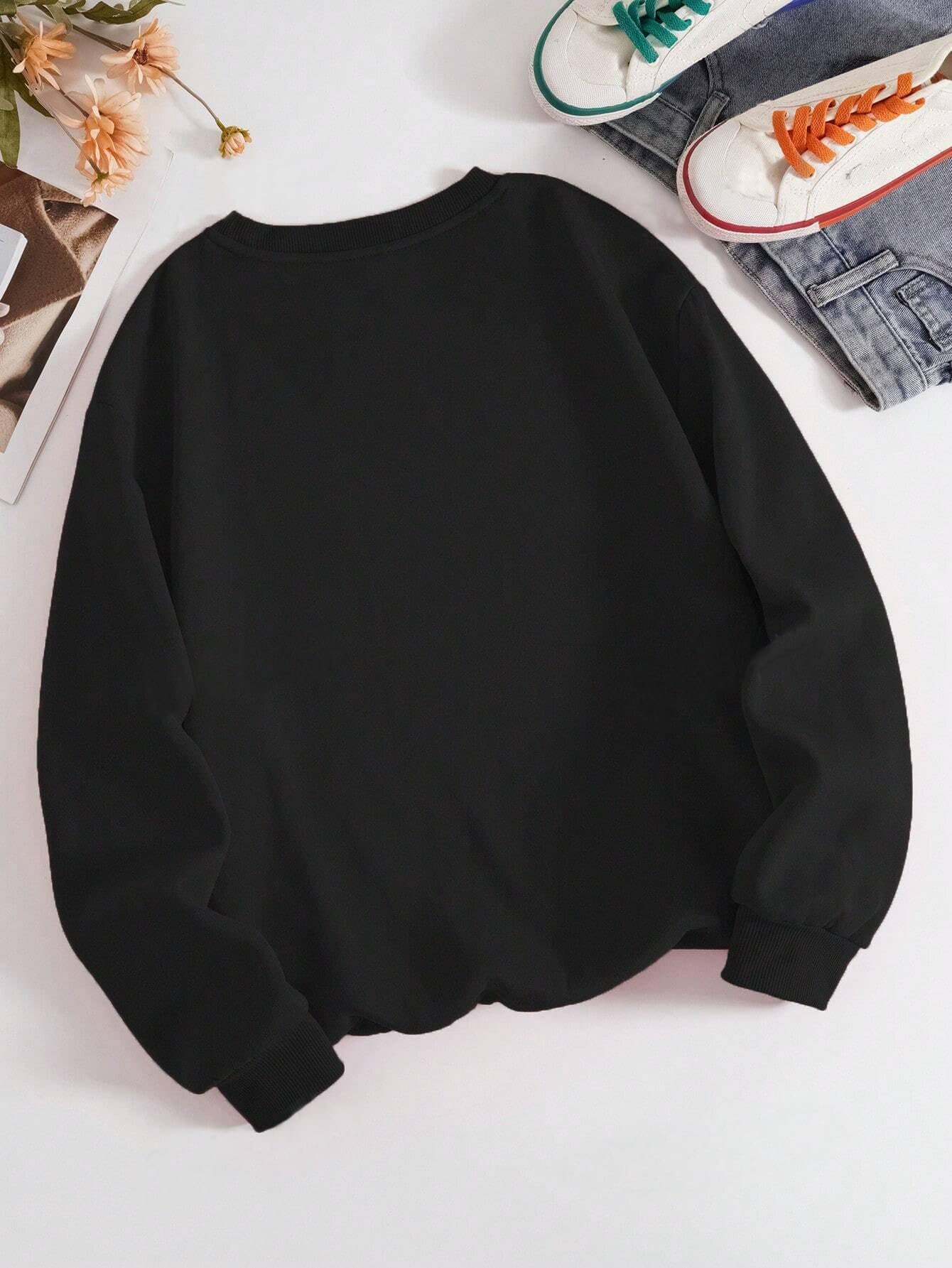 TAGAS Womes Front and Back Kangaroo Pocket Drawstring Hoodie|Sweatshirt for Women| Winter Wear for Women ||(WH-7015) Black