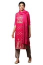 Aurelia Off White Printed Voile Dupatta (Size: Free Size)-24FEA80002-507752