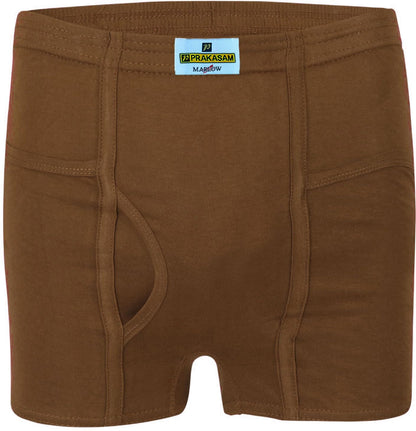 PRAKASAM COTTON Marlow Inner Elastic Pocket Trunks Combo (1X2) Pack