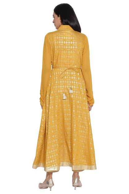 Aurelia Women's Polyester Printed Regular Kurta