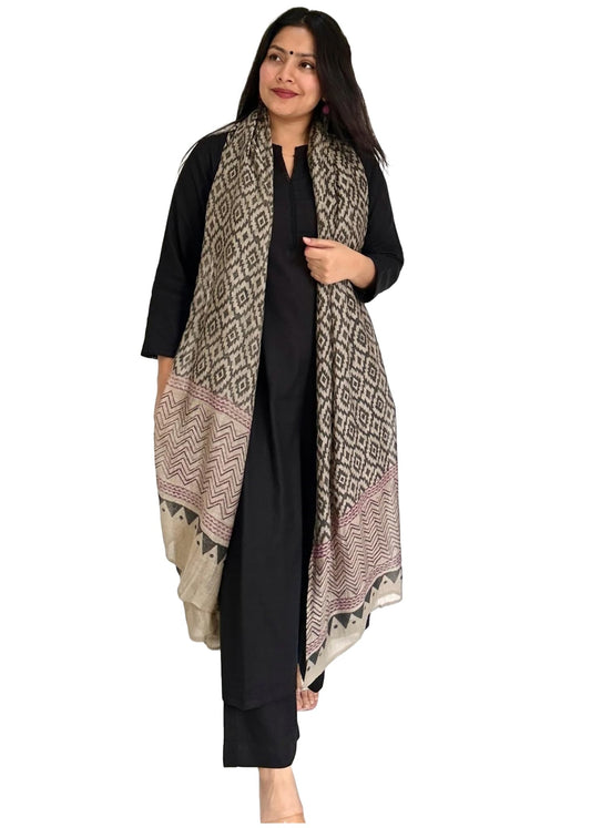 Gosriki WomenS Rayon Blend Straight Solid Kurta With Pant & Dupatta (Jamana Black-Gs_5Xl_Black_Xxxxx-Large)