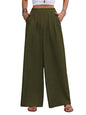 TOPLOT Trouser for Women || Loose Fit High-Waist Korean Pants || Formal Trouser for Woman || (Relaxed Fit || Casual) (Pleated-Pa