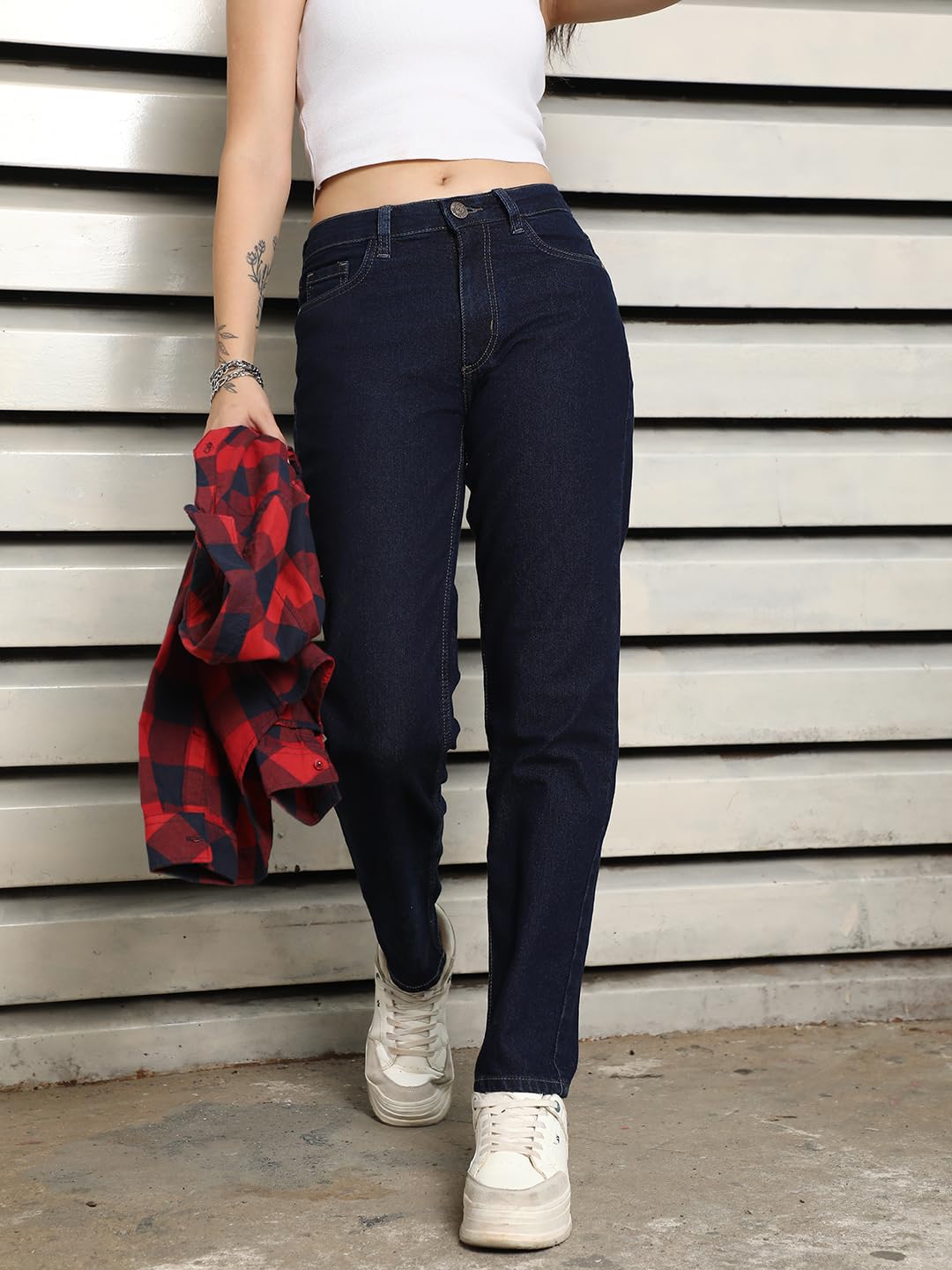 High Star WomenS Indigo Slim Fit Jeans