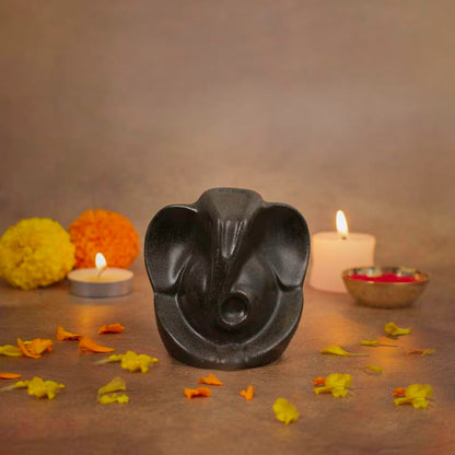 Astrotalk Pyrite Ganesha Ji Murti | Ganesh Idol for Wealth, Prosperity & Positivity | Ganesh Idol for Home Decor & Car Dashboard | Powerful Pyrite Ganesha Idols for New Beginnings & Energy Balance