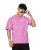 SHODOX Bio-Washed Anti Bacterial 100% Pure Cotton Mens & Womens Oversized Solid T-Shirt | Cozy Soft, Less Wrinkles, Drop Shoulde
