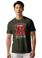 Peppyzone Mens Regular Fit T-Shirt (PZ-N-8372_Olive4