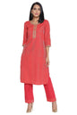 Aurelia Women's Cotton Blend Kurta & Palazzo