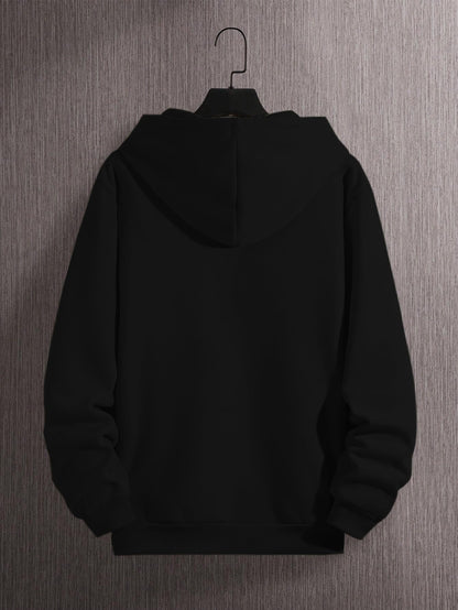TAGAS Hoodie for Men and Womens | (Unisex Hoodie)| Hooded (Sweatshirt) for Mans| Winter Wear|Unisex Adult HoodedSweatshirt Black