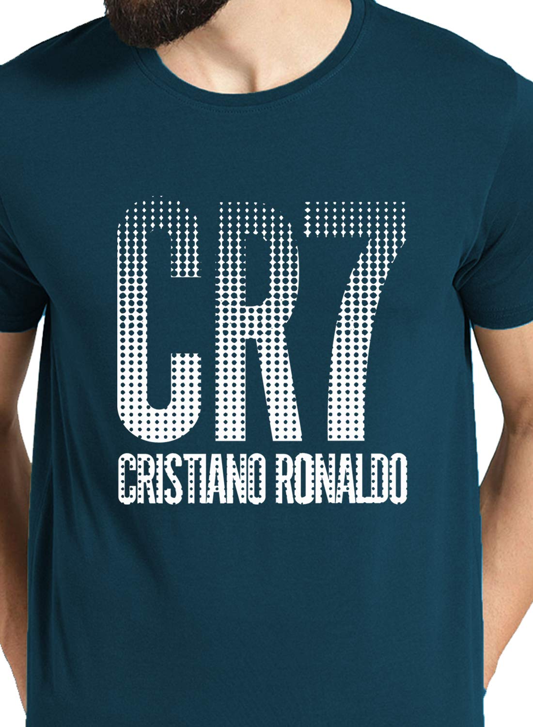 ADRO Design Printed T-Shirts for Men & Women (RNR-S35-CR07-SB_Teal)