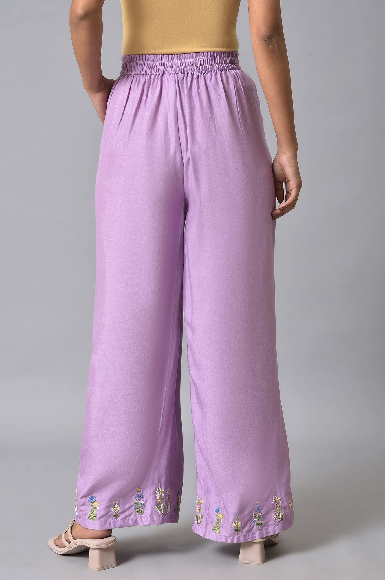 W for Woman W Strechable Parallel Pants for Women | Trousers for Women