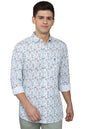Allen Solly Men Slim Fit Printed Casual Full Sleeve Shirt