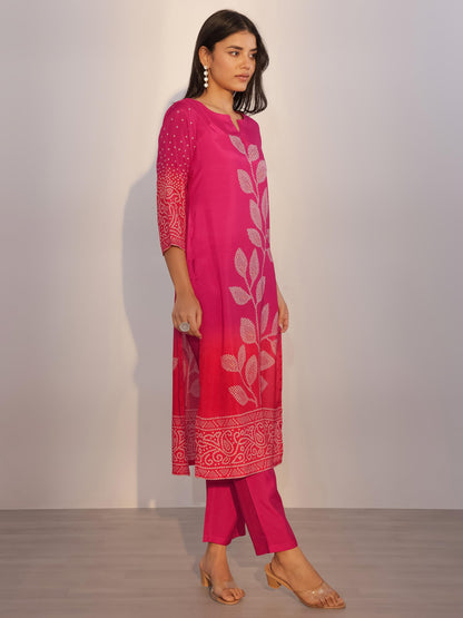 Libas WomenS Silk Blend Kurta Set (400374