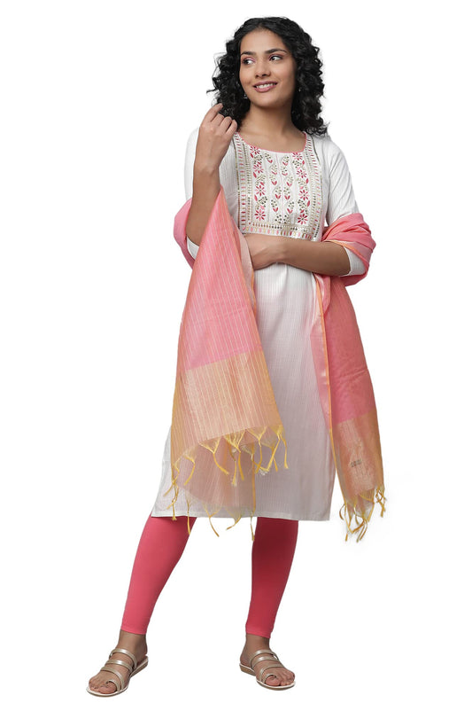 Aurelia Women Kurta & Tight & Dupatta