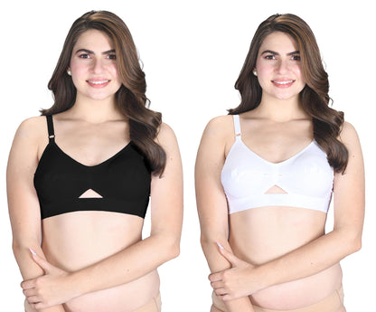 Pack Of 2 Venus Board Bottom Bra With Adjustable Strap