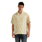 Pepe Jeans Men Rayon Relaxed Fit Shirt (Pm308705_Yellow, Large