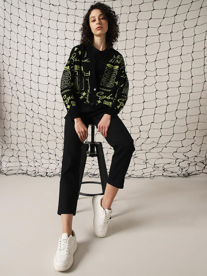 Hubberholme Women Knitted Acrylic Regular Fit V Neck Long Sleeve Sweaters Green